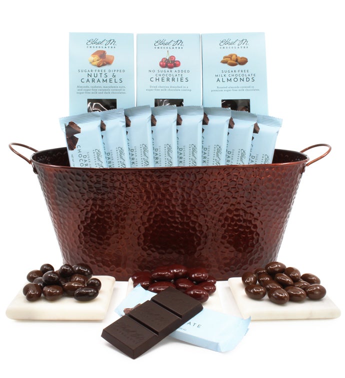 Ethel M Chocolates Sugar Free Gift Basket